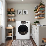 Sèche-linge compact PREMIUM 24 po à évacuation avec prise pour laveuse, 3,1 pi³/13 lb, capteur, 110 V