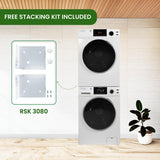 110V STANDARD STACKABLE EW 835 18 lbs Washer 1.9cf + ED 870 Vented Sensor Dryer 4cf