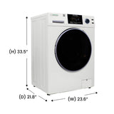 Original All-in-One 4800 Washer Dryer VENTED-DRY 30% FASTER than Condense 15lb 110V