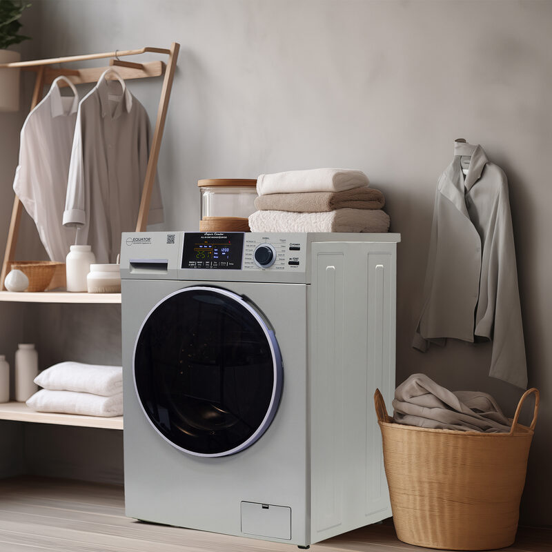 Original All-in-One 4800 Washer Dryer VENTED-DRY 30% FASTER than Condense 15lb 110V