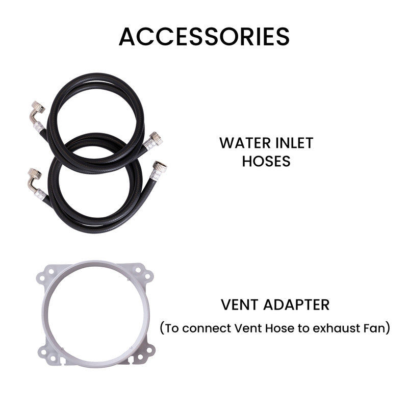 Original All-in-One 4800 Washer Dryer VENTED-DRY 30% FASTER than Condense 15lb 110V