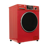 All-in-One Washer Dryer VENTLESS/VENTED PET 1.62cf/15lbs+Portability Kit Merlot
