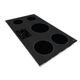 Equator 36 inch Built-In 5 Burner Induction Cooktop POWER BOOST Keep Warm 240V/9600W