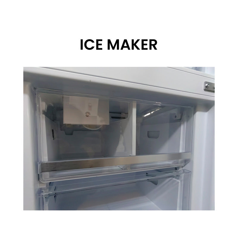 Bottom Mount Refrigerator-Freezer FACTORY INSTALLED ICE MAKER Frost Free Reversible 110V - EStar