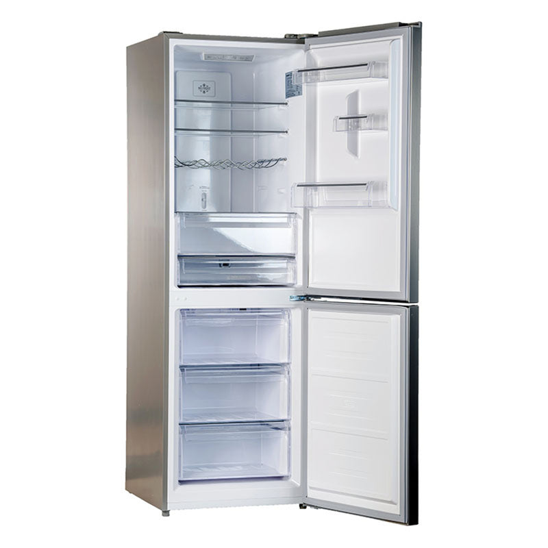 Conserv 11.5cf Tall Frost Free Ref-Freezer 24in Wine Rack E-Star 43dB Stainless