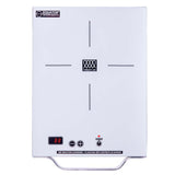 Placa de inducción portátil Equator de 11 pulgadas con un quemador, mango de aluminio LIGHT, 110V