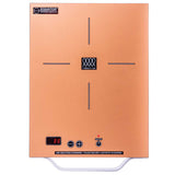 Placa de inducción portátil Equator de 11 pulgadas con un quemador, mango de aluminio LIGHT, 110V