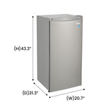 Congélateur vertical compact Conserv 4,3 pi³, porte réversible, pose libre, 110V, homologué Energy Star