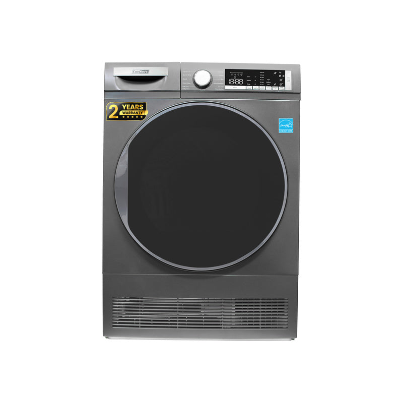 Sèche-linge à condensation/sans évacuation ConServ 4cf, assainissement, affichage LED, porte réversible, 220V, EStar (reconditionné)