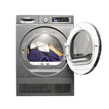 Sèche-linge à condensation/sans évacuation ConServ 4cf, assainissement, affichage LED, porte réversible, 220V, EStar (reconditionné)