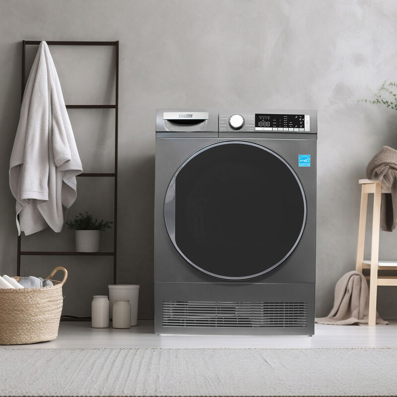 Sèche-linge à condensation/sans évacuation ConServ 4cf, assainissement, affichage LED, porte réversible, 220V, EStar (reconditionné)