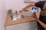 Lavadora Conserv Luxe de 2.2 pies cúbicos 110V + Secadora de condensación de 4 pies cúbicos 220V, garantía de 2 años