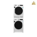 Lavadora Conserv Luxe de 2.2 pies cúbicos 110V + Secadora de condensación de 4 pies cúbicos 220V, garantía de 2 años