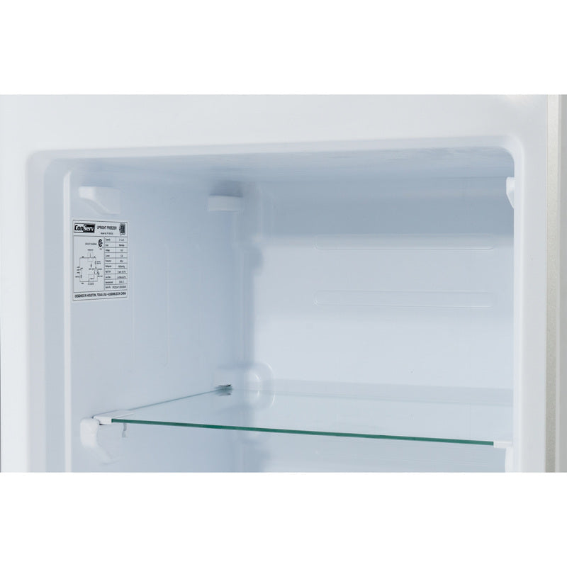 Congelador vertical compacto Conserv de 3 pies cúbicos, PUERTA REVERSIBLE, independiente, 110V, E-Star