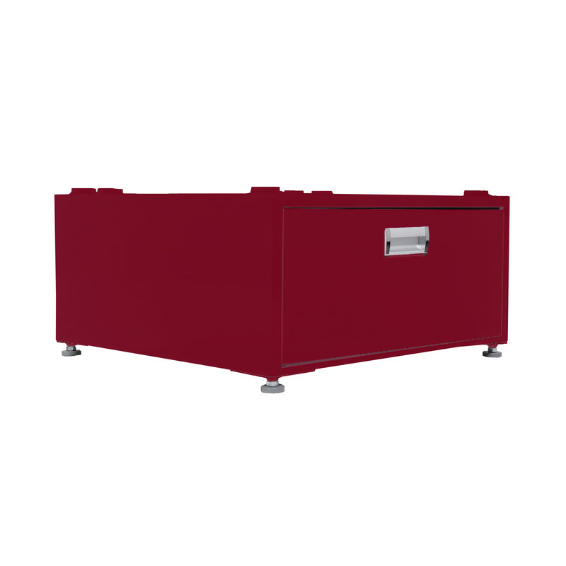 Pedestal para lavandería Equator de 24 pulgadas, 11 pulgadas de alto + cajón de almacenamiento extraíble y patas ajustables