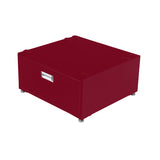 Pedestal para lavandería Equator de 24 pulgadas, 11 pulgadas de alto + cajón de almacenamiento extraíble y patas ajustables