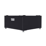 Pedestal para lavandería Equator de 24 pulgadas, 11 pulgadas de alto + cajón de almacenamiento extraíble y patas ajustables