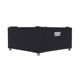 Pedestal para lavandería Equator de 24 pulgadas, 11 pulgadas de alto + cajón de almacenamiento extraíble y patas ajustables