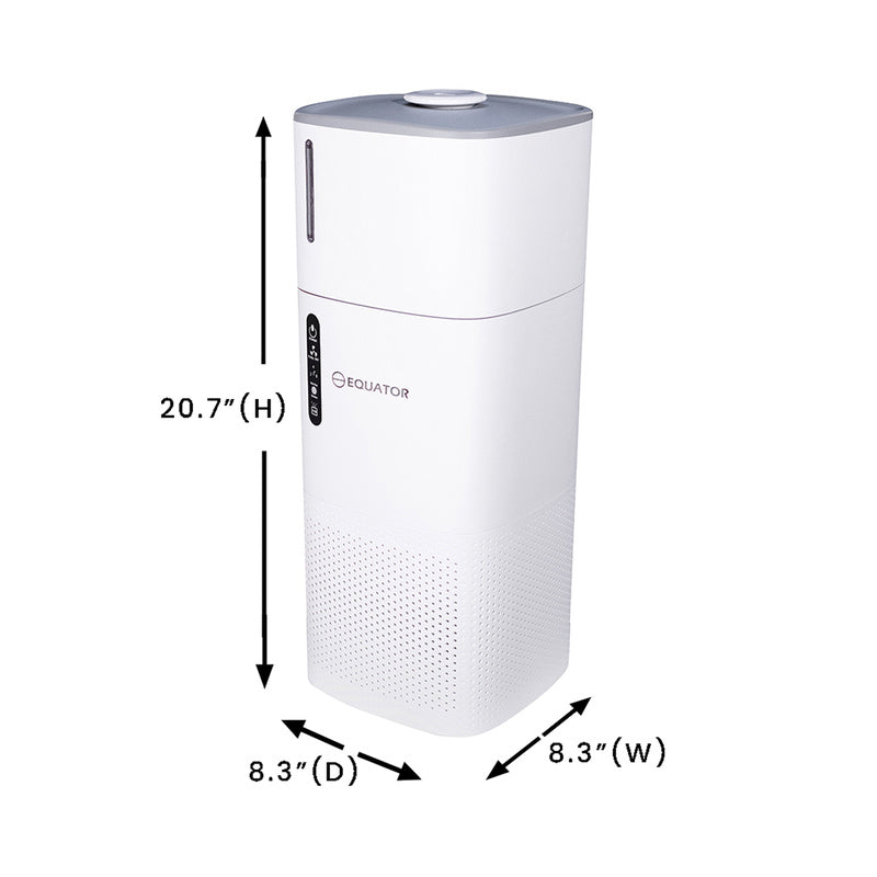Pack PRO PET : lave-linge/sèche-linge combiné 1,62 pi³ + brosse de toilettage pour animaux + purificateur d'air/humidificateur