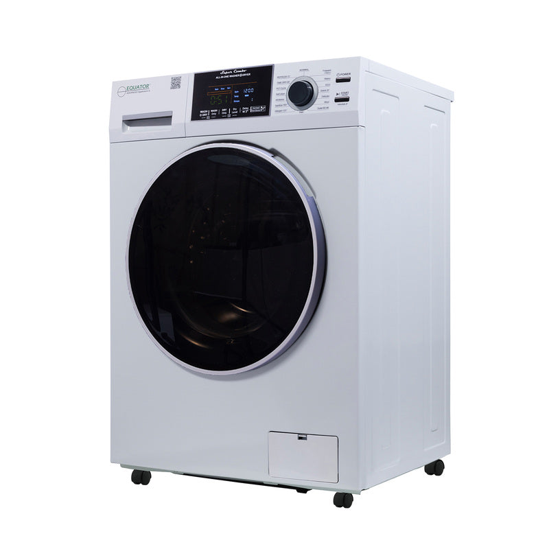 All-in-One Washer Dryer VENTLESS/VENTED PET 1.62cf/15lbs+Portability Kit Merlot