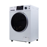All-in-One Washer Dryer VENTLESS/VENTED PET 1.62cf/15lbs+Portability Kit Merlot