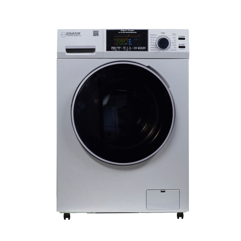 All-in-One Washer Dryer VENTLESS/VENTED PET 1.62cf/15lbs+Portability Kit Merlot