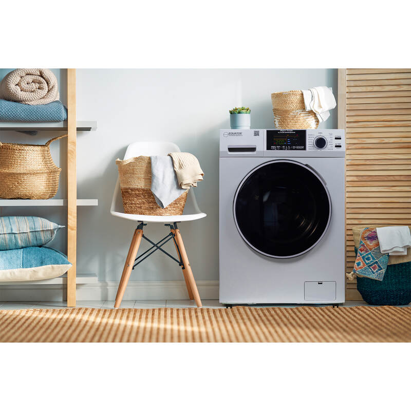 All-in-One Washer Dryer VENTLESS/VENTED PET 1.62cf/15lbs+Portability Kit Merlot