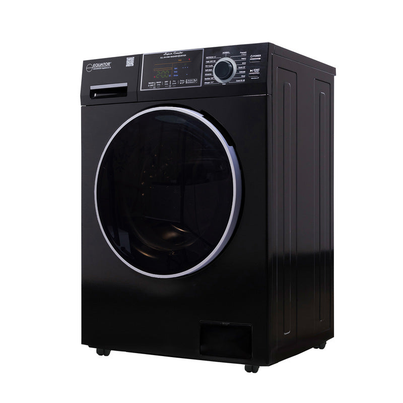 All-in-One Washer Dryer VENTLESS/VENTED PET 1.62cf/15lbs+Portability Kit Merlot