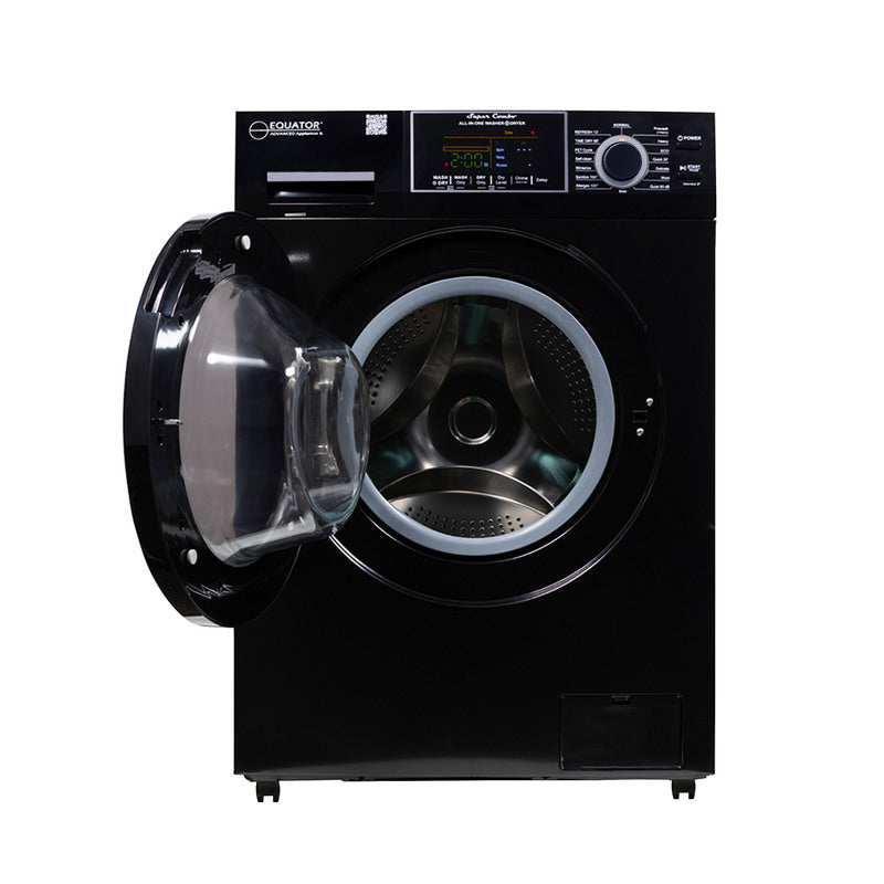 All-in-One Washer Dryer VENTLESS/VENTED PET 1.62cf/15lbs+Portability Kit Merlot