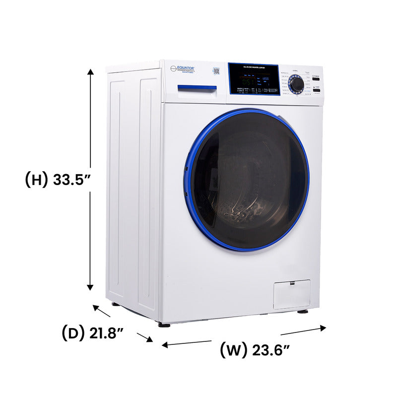 Original Marine Combo Washer Dryer ANTI CORROSION 1.62 cf/15 lbs 1400 RPM Salt Wash 110V