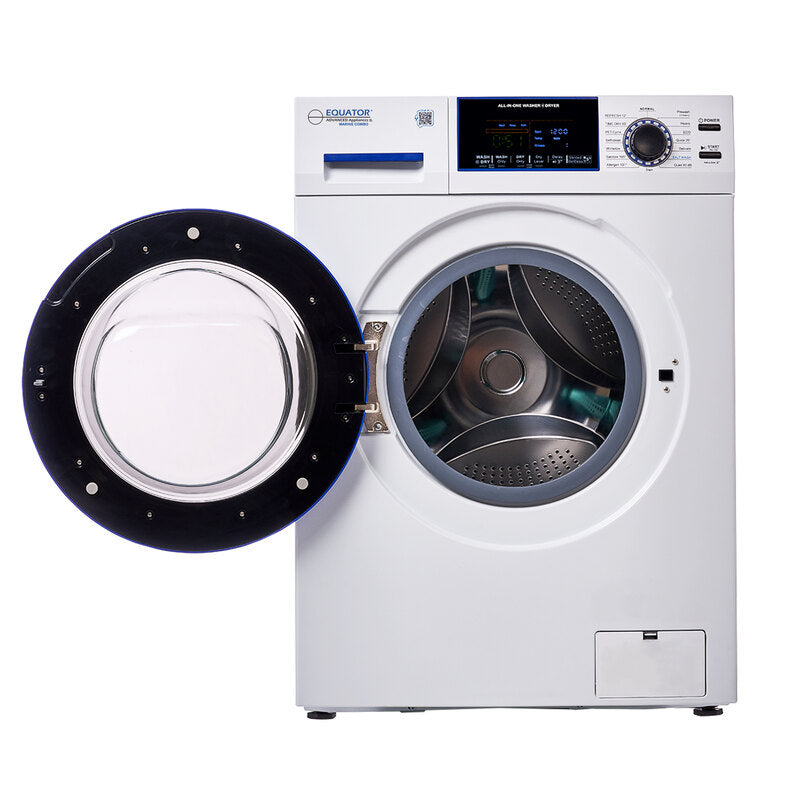 Original Marine Combo Washer Dryer ANTI CORROSION 1.62 cf/15 lbs 1400 RPM Salt Wash 110V