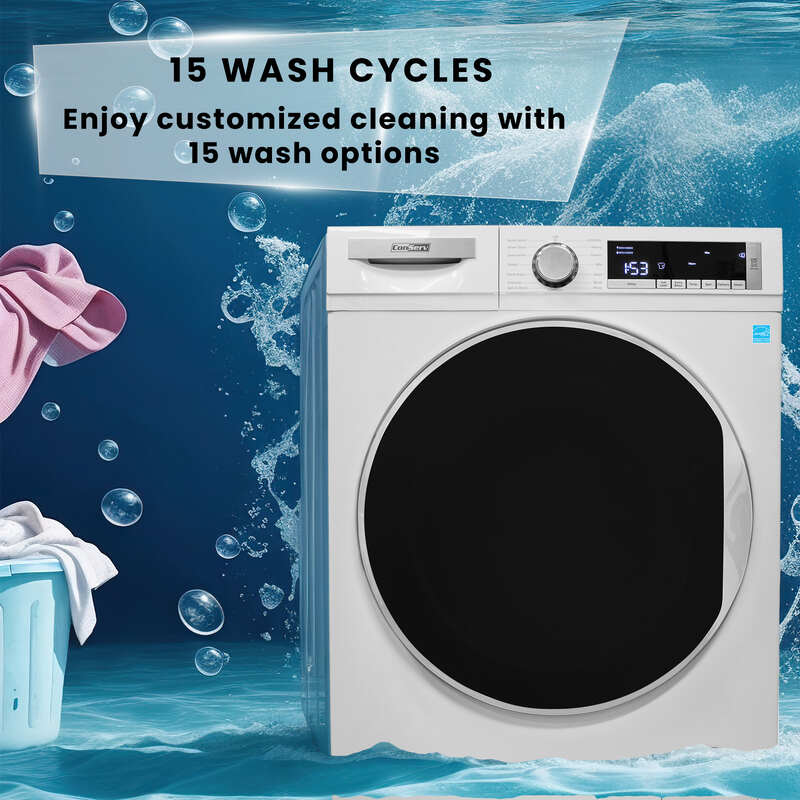 ConServ Washer 2.2cf AUTOSENSE 1400 RPM 15 programs Sanitize LED Display 110V