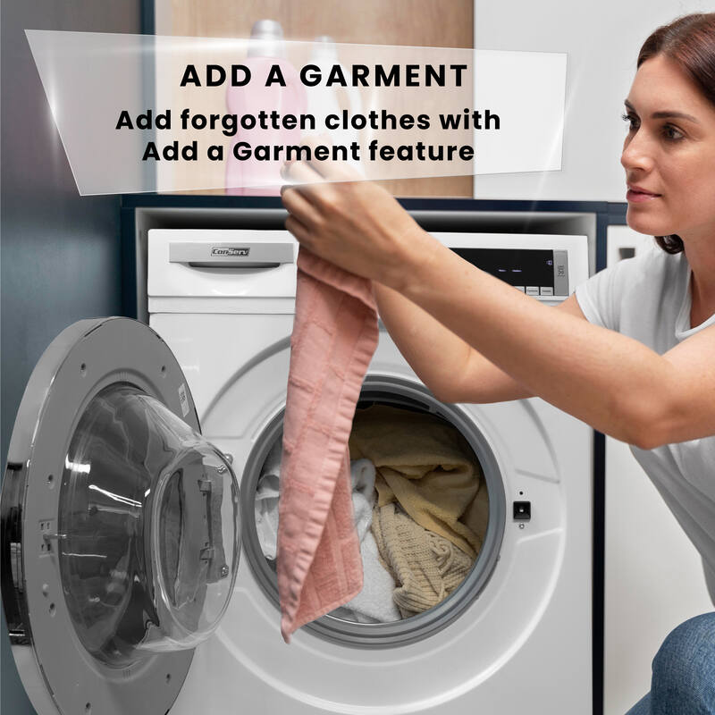 ConServ Washer 2.2cf AUTOSENSE 1400 RPM 15 programs Sanitize LED Display 110V