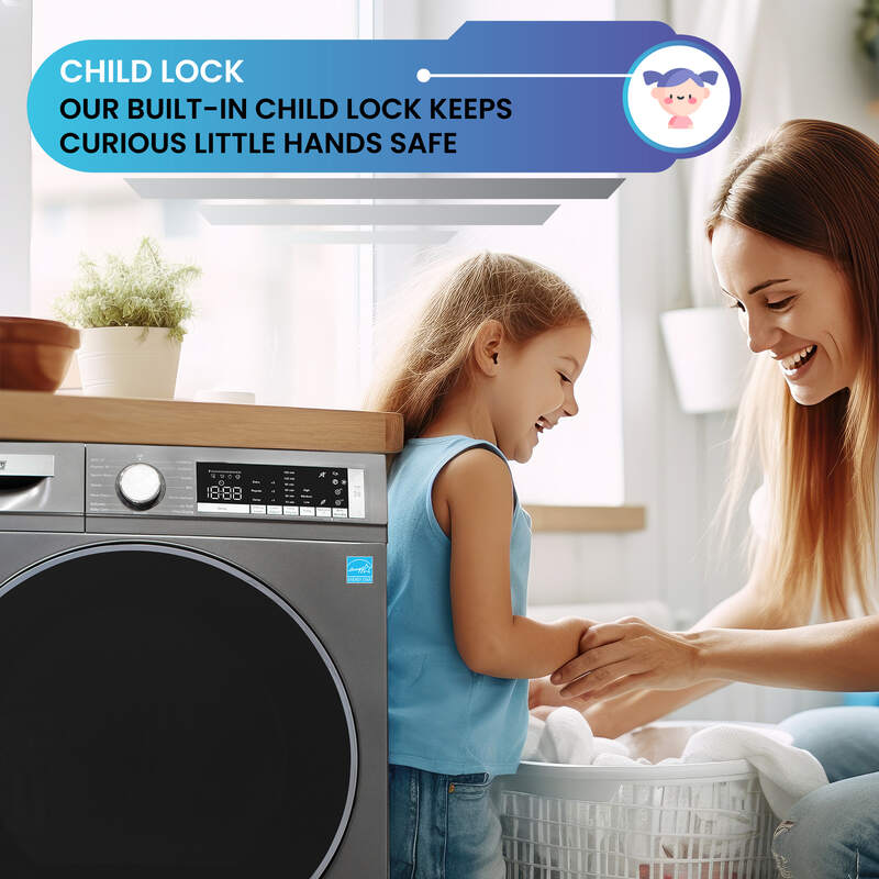 Sèche-linge à condensation/sans évacuation ConServ 4cf, assainissement, affichage LED, porte réversible, 220V, EStar (reconditionné)