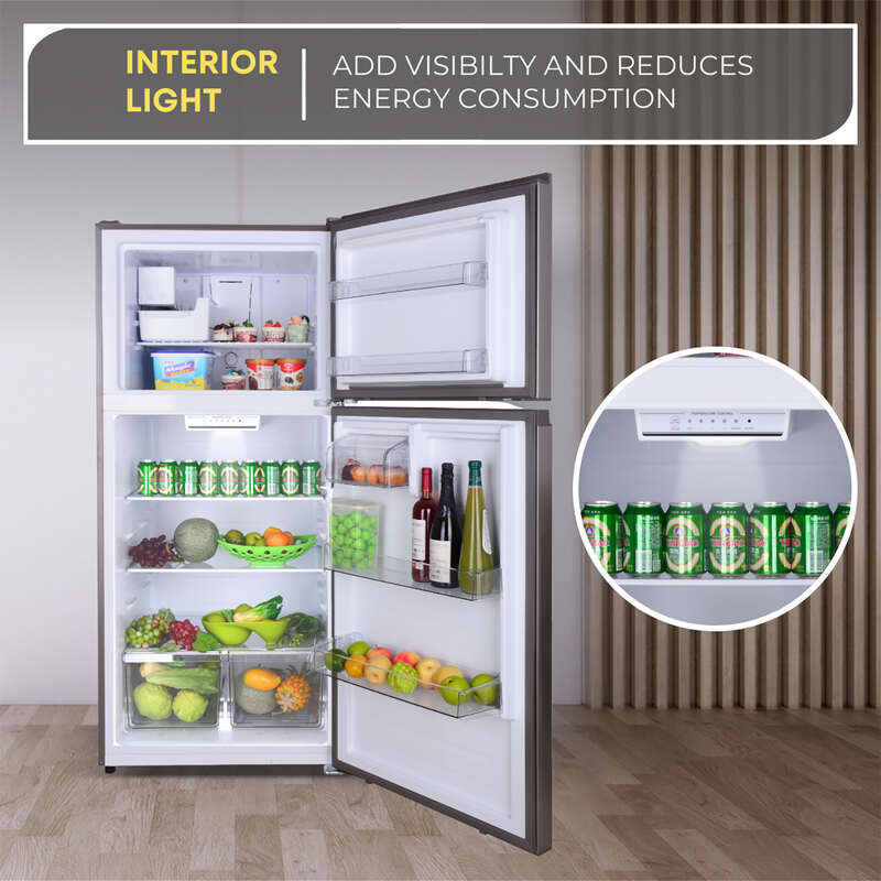Conserv 30in Refrigerator 18cf Top Freezer INSTALLED ICE MAKER E-Star 110V