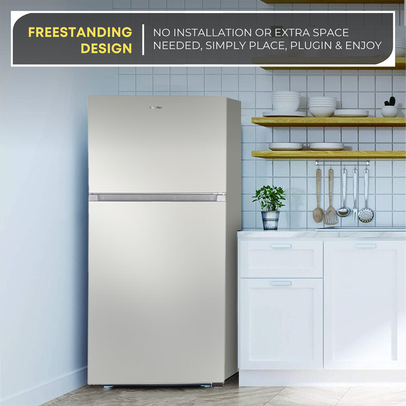 Conserv 30in Refrigerator 18cf Top Freezer INSTALLED ICE MAKER E-Star 110V
