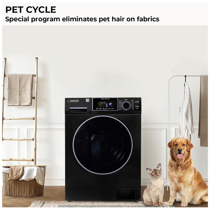 Laveuse à chargement frontal 1,6 pi³/15 lb, blanc, 110 V, 15 programmes + cycle pour animaux de compagnie