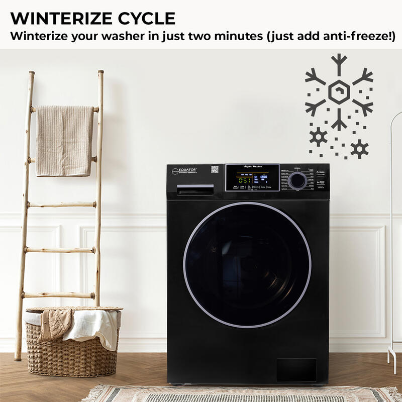 Laveuse à chargement frontal 1,6 pi³/15 lb, blanc, 110 V, 15 programmes + cycle pour animaux de compagnie
