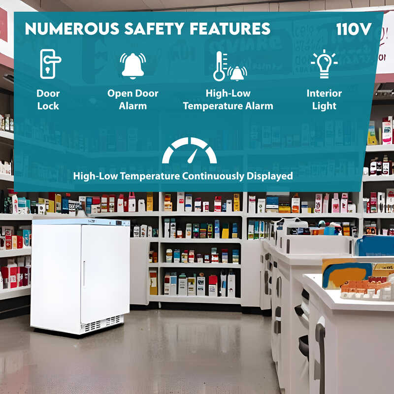 Refrigerador COMERCIAL/FARMACÉUTICO Conserv Compact de 24 pulgadas, 3.9 pies cúbicos, WIFI, 110V