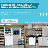 Refrigerador COMERCIAL/FARMACÉUTICO Conserv Compact de 24 pulgadas, 3.9 pies cúbicos, WIFI, 110V