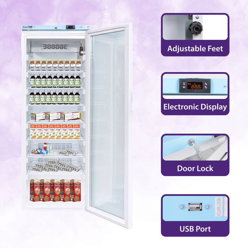 Conserv 24in COMMERCIAL/PHARMACEUTICAL Refrigerator 12.7cf WIFI 110V