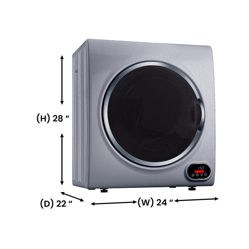 Compact Vented Sensor Dryer 3.5cf/13lbs 110V Bottom control DIGITAL