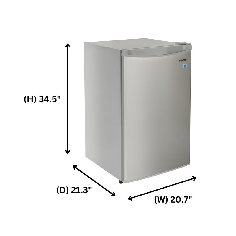 Congelador vertical compacto Conserv de 3 pies cúbicos, PUERTA REVERSIBLE, independiente, 110V, E-Star