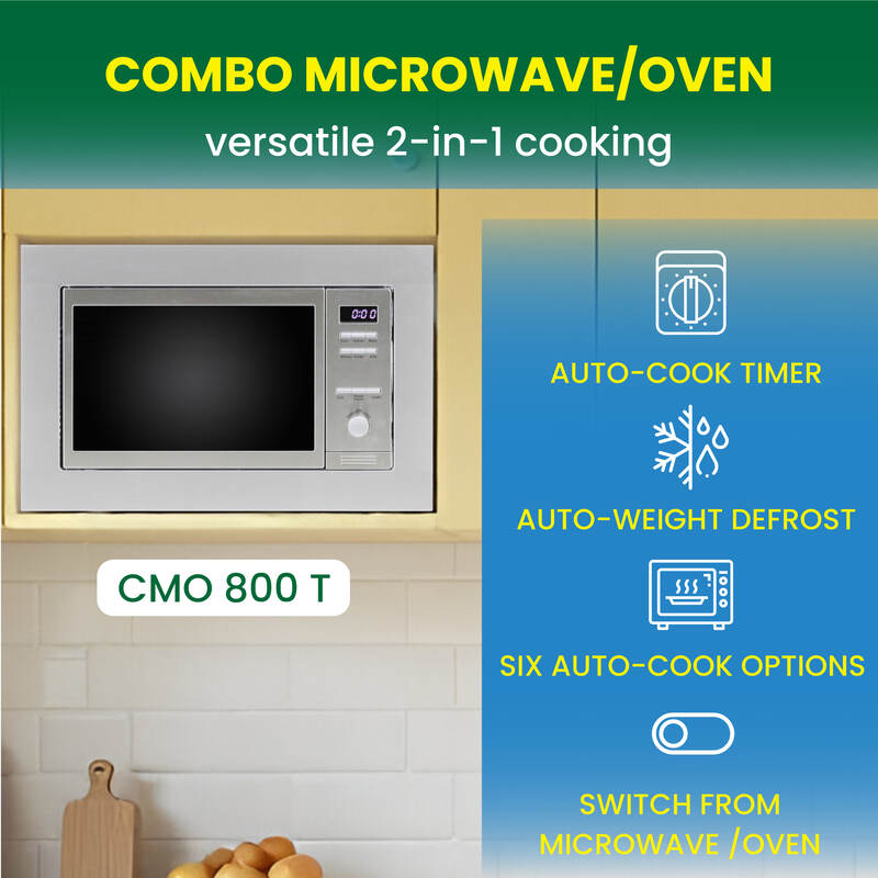PACK D'APPAREILS ÉLECTROMÉNAGERS COMPACTS POUR MINI-MAISON - Lave-linge + Sèche-linge + Lave-vaisselle + Cuisinière + Réfrigérateur + Micro-ondes