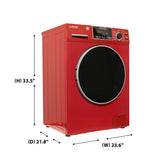 Original All-In-One 4600 Washer Dryer VENTLESS/VENTED PET Cycle 1.62cf/15lbs 110V