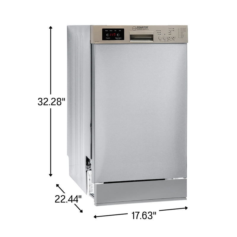 TINY HOME ULTRA COMPACT APPLIANCE PACK- Combo Washer-Dryer+Dishwasher+Cooking Range+Refrigerator+Microwave