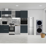 PACK D'APPAREILS ÉLECTROMÉNAGERS COMPACTS POUR MINI-MAISON - Lave-linge + Sèche-linge + Lave-vaisselle + Cuisinière + Réfrigérateur + Micro-ondes