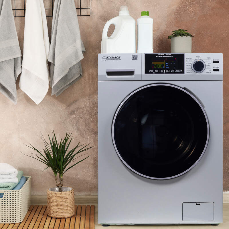 Original All-In-One 4600 Washer Dryer VENTLESS/VENTED PET Cycle 1.62cf/15lbs 110V