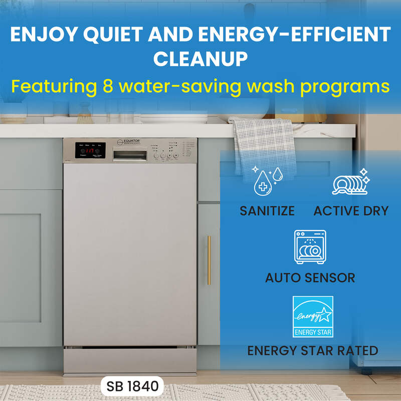 TINY HOME ULTRA COMPACT APPLIANCE PACK- Combo Washer-Dryer+Dishwasher+Cooking Range+Refrigerator+Microwave