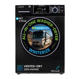 Original All-in-One 4800 Washer Dryer VENTED-DRY 30% FASTER than Condense 15lb 110V